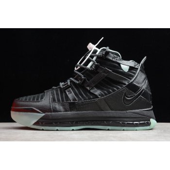 2019 Nike Zoom LeBron 3 QS Black Month AO2434-010 Shoes